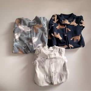 Fleece onsies